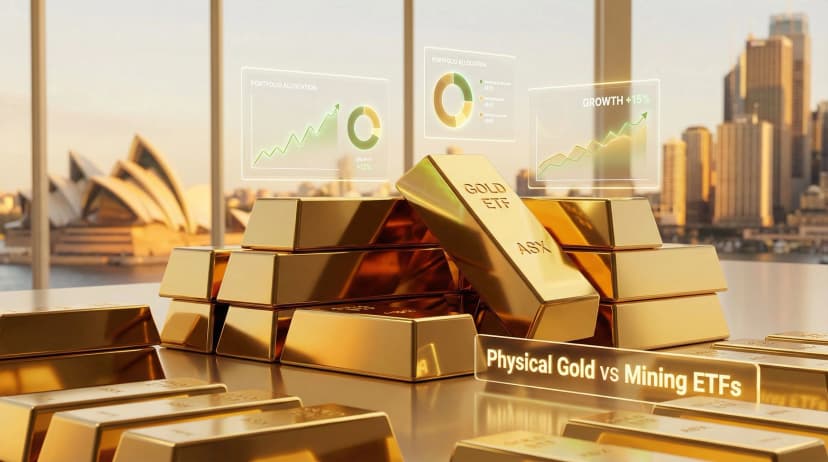 Gold Stocks vs Gold ETFs on the ASX
