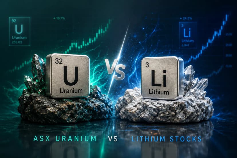 ASX Uranium vs Lithium Stocks